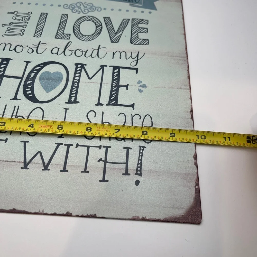 Barnyard Design Family Is Everything Tin Metal Sign 10x13 Rustic Farmhouse Decor